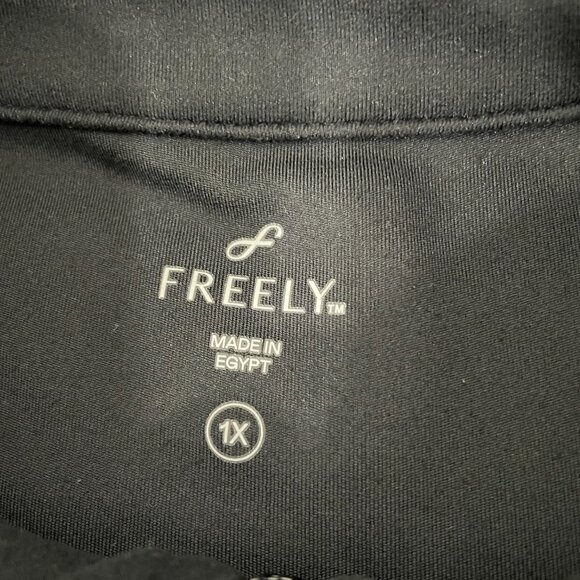 Freefly Jacket Women 1X Black Athletic Performance Full Zip - Picture 5 of 9